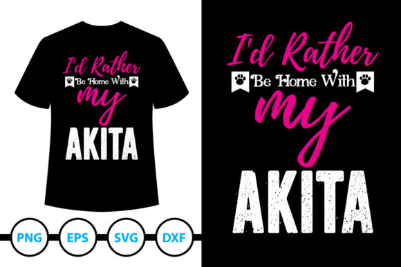 Akita Dog T-Shirt Design 4: A Versatile Embroidery Asset