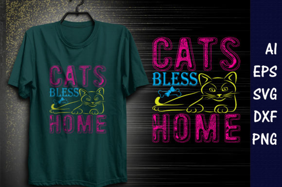 Cat Quote Design: Cats Bless Home Review for Real Projects