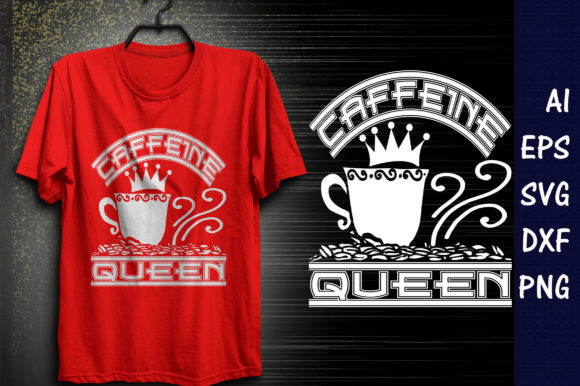 Coffee Quote Design, Caffeine Queen Review: A Bold Pick for Custom Projects