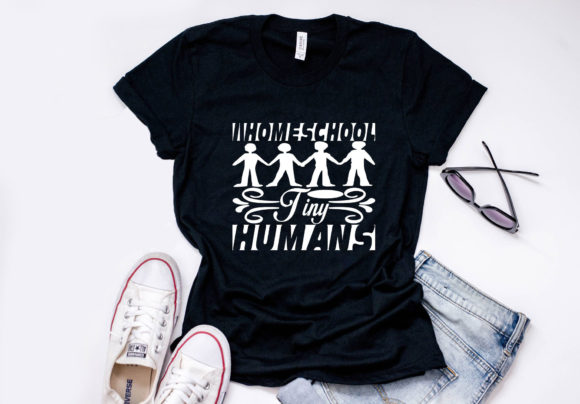 Homeschool Mom Quote Design for Real Embroidery Projects
