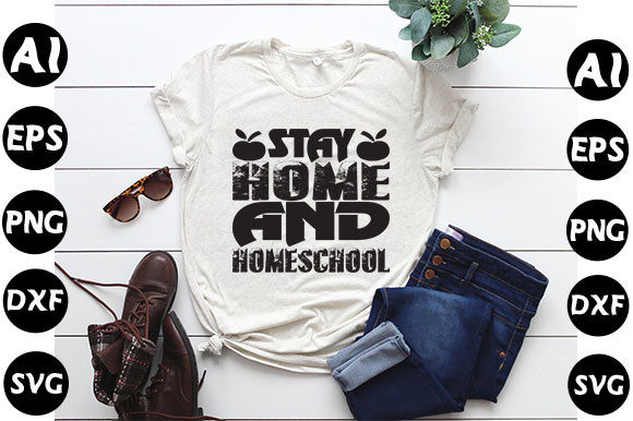 Homeschool Mom Quote Design, Stay Home Review