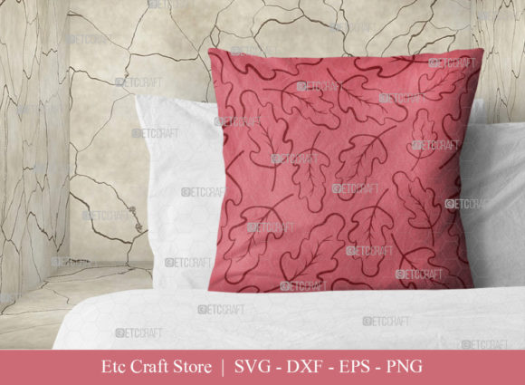Leaves Pattern SVG Cut File: A Versatile Embroidery Design for Real Projects