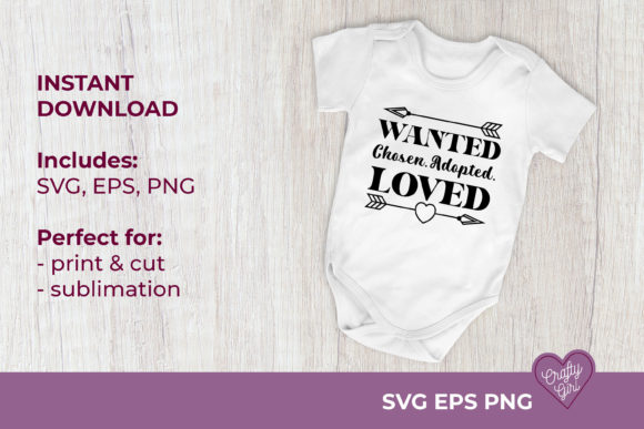 Wanted Chosen Adopted Loved Quote: A Heartfelt Embroidery Design Review